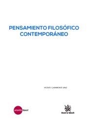 PENSAMIENTO FILOSÓFICO CONTEMPORÁNEO | 9788491197065 | CLARAMONTE SANZ, VICENTE