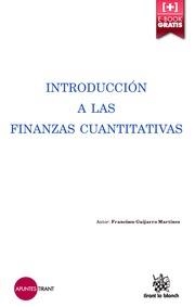 INTRODUCCIÓN A LAS FINANZAS CUANTITATIVAS | 9788490863626 | GUIJARRO MARTÍNEZ, FRANCISCO