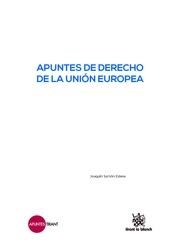 APUNTES DE DERECHO DE LA UNIÓN EUROPEA | 9788491194255 | SARRIÓN ESTEVE, JOAQUÍN