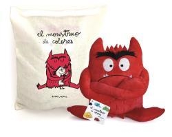MONSTRUO DE COLORES, EL - PELUCHE ROJO | 8435174921233 | LLENAS, ANNA