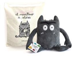 MONSTRUO DE COLORES, EL - PELUCHE GRIS | 8435174923695 | LLENAS, ANNA