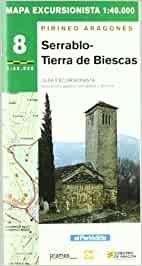 MAPA EXCURSIONISTA. SERRABLO-TIERRA DE BIESCAS 1:40.000 | 9788483211199