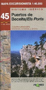 MAPA EXCURSIONISTA PUERTOS BECEITE 1:40.000 | 9788483212639