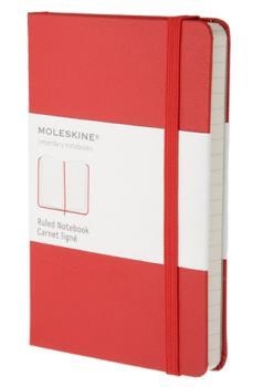 LLIBRETA MOLESKINE CLASICA TAPA DURA ROJA POCKET RAYAS | 9788862930000