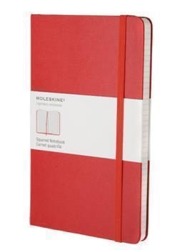 LLIBRETA MOLESKINE CLASICA TAPA DURA ROJA LARGE CUADRICULADA | 9788862930338