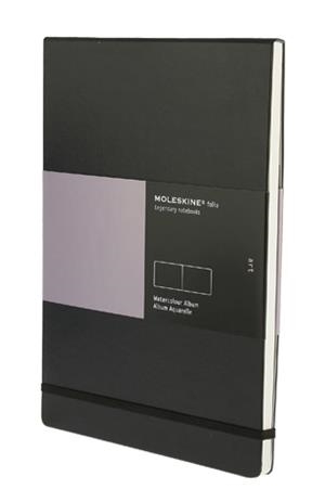 ALBUM DE ACUARELA MOLESKINE NEGRO A4 | 9788862931946