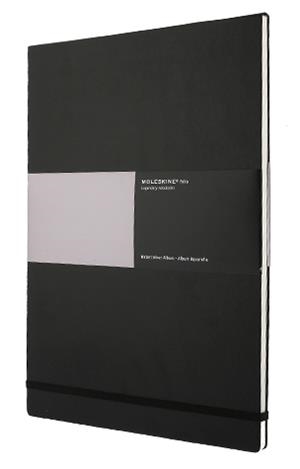 ALBUM DE ACUARELA MOLESKINE NEGRO A3 | 9788862931977