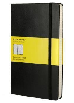 LLIBRETA MOLESKINE CLASICA TAPA DURA NEGRA LARGE CUADRICULADA | 9788883701139