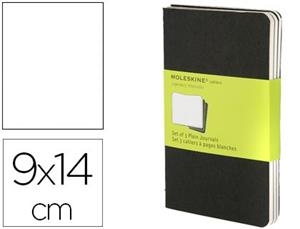 LLIBRETES MOLESKINE CAHIER NEGRAS POCKET LISA (SET DE 3) | 9788883704918