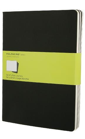 LLIBRETES MOLESKINE CAHIER NEGRAS XL LISAS (SET DE 3) | 9788883705038