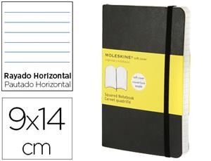 LLIBRETA MOLESKINE CLASICA TAPA BLANDA NEGRA POCKET RAYAS | 9788883707100