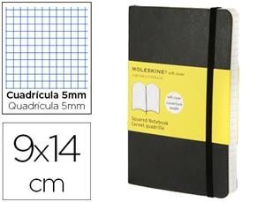 LLIBRETA MOLESKINE CLASICA TAPA BLANDA NEGRA POCKET CUADRICULADA | 9788883707124