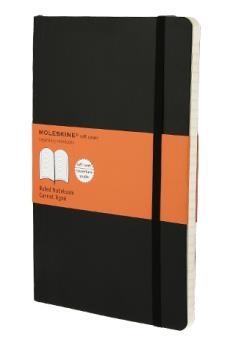 LLIBRETA MOLESKINE CLASICA TAPA BLANDA NEGRA LARGE RAYADA | 9788883707162