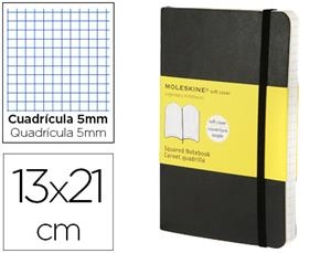 LLIBRETA MOLESKINE CLASICA TAPA BLANDA NEGRA LARGE CUADRICULADA | 9788883707186