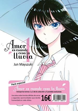 AMOR ES CUANDO CESA LA LLUVIA, VOL. 01 Y 02 | 9788416188512 | MAYUZUKI, JUN