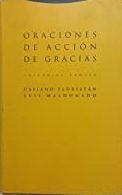ORACIONES DE ACCION DE GRACIAS | 9788481640861 | FLORISTAN / MALDO