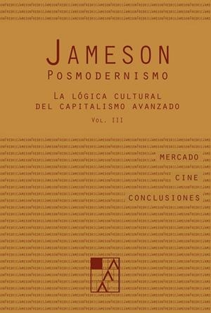 POSMODERNISMO 3 | 9789508892669 | JAMESON, FREDRIC