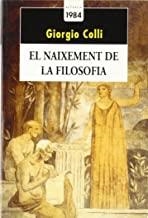 NAIXEMENT DE LA FILOSOFIA | 9788486540852 | COLLI, GIORGIO