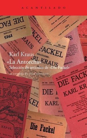 ANTORCHA | 9788492649877 | KRAUS, KARL