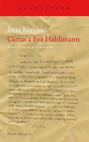 CARTAS A EVA HALDIMANN | 9788415277910 | KERTESZ, IMRE