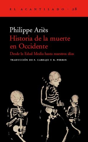 HISTORIA DE LA MUERTE | 9788495359179 | ARIES, PHILIPPE