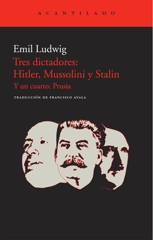 TRES DICTADORES | 9788415277132 | LUDWIG, EMIL