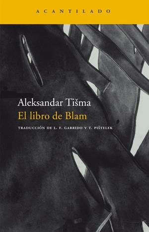LIBRO DE BLAM | 9788496489769 | TISMA, ALEKSANDAR