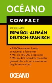 DICCIONARIO COMPACT ALEMAN-ESPAÑOL | 9788449421037 | VARIOS AUTORES