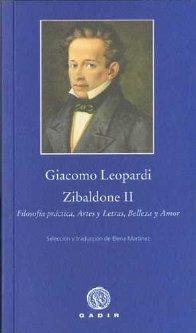 ZIBALDONE II | 9788496974692 | LEOPARDI, GIACOMO