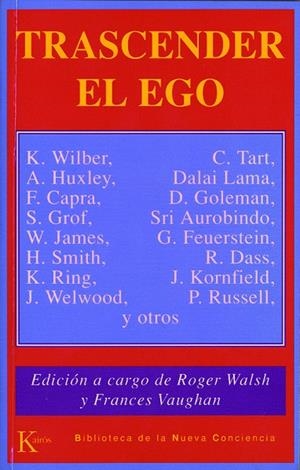 TRASCENDER EL EGO | 9788472452978 | VARIOS AUTORES
