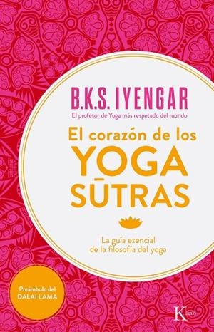 CORAZÓN DE LOS YOGA SUTRAS, EL | 9788499884356 | IYENGAR, B. K. S.