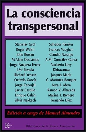 CONSCIENCIA TRANSPERSONAL, LA | 9788472453876 | VARIOS AUTORES