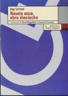 NOVELA ONCE OBRA DIECIOCHO | 9788483810668 | SOLSTAD, DAG