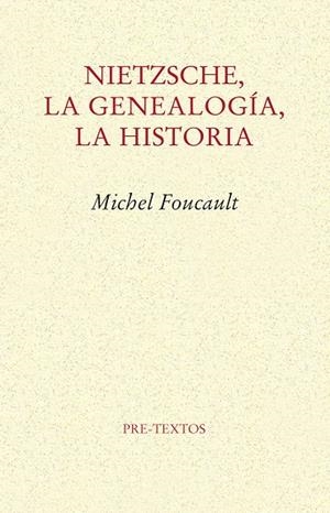 NIETZSCHE, LA GENEALOGÍA, LA HISTORIA | 9788485081974 | FOUCAULT, MICHEL