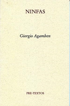 NINFAS | 9788492913435 | AGAMBEN, GIORGIO