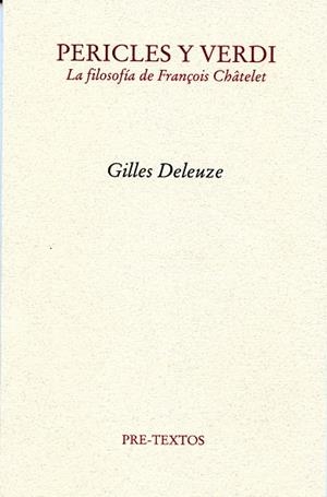 PERICLES Y VERDI | 9788492913497 | DELEUZE, GILLES