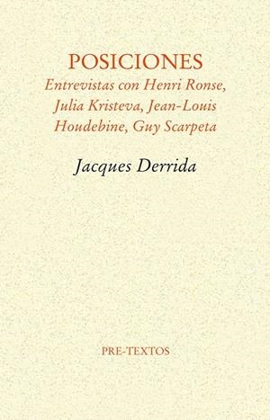 POSICIONES | 9788415576938 | DERRIDA, JACQUES