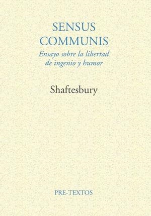 SENSUS COMMUNIS. | 9788481910452 | COOPER, ANTHONY ASHLEY