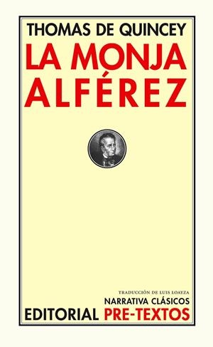 MONJA ALFÉREZ, LA | 9788481917437 | DE QUINCEY, THOMAS