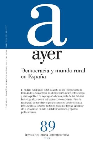 DEMOCRACIA Y MUNDO RURAL EN ESPAÑA | 9788492820894 | HERRERA, ANTONIO / MARKOFF, JOHN