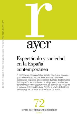 ESPECTÁCULO Y SOCIEDAD EN LA ESPAÑA CONTEMPORÁNEA | 9788496467910 | BAKER, EDWARD / CASTRO, DEMETRIO