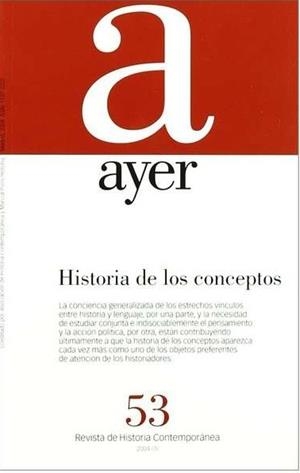HISTORIA DE LOS CONCEPTOS | 9788495379856 | FERNÁNDEZ SEBASTIÁN, JAVIER