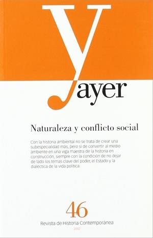 NATURALEZA Y CONFLICTO SOCIAL | 9788495379450 | SABIO ALCUTÉN, ALBERTO