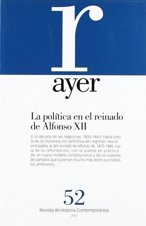 POLÍTICA EN EL REINADO DE ALFONSO XII, LA | 9788495379771 | DARDÉ, CARLOS