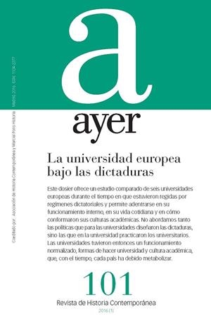 UNIVERSIDAD EUROPEA BAJO LAS DICTADURAS, LA | 9788415963851 | RODRÍGUEZ-LÓPEZ, CAROLINA