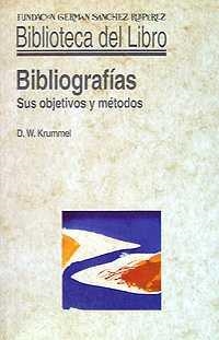 BIBLIOGRAFIAS SUS OBJETIVOS Y METODOS | 9788486168803 | KRUMMEL, D. W.