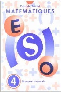 MATEMATIQUES ESO 4 | 9788478871322