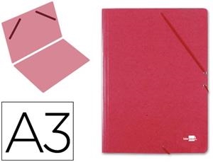 CARPETA A3 CARTRÓ VERMELLA | 8423473271500