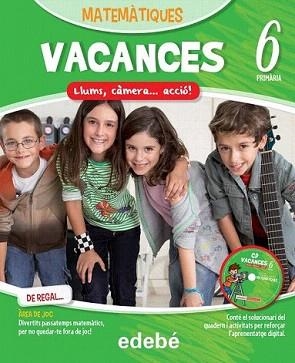 VACANCES MATEMÀTIQUES 6 (QUADERN + ÀREA DE JOC + CD) | 9788468310114