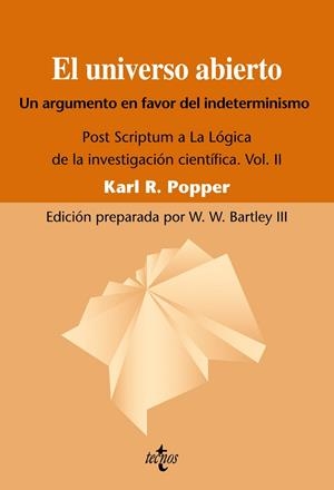 UNIVERSO ABIERTO, EL | 9788430950829 | POPPER, KARL R.